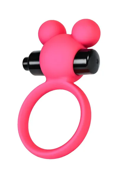 Vibrokolco na penis A-Toys by TOYFA Pikle, silikon, roze, 6,9 cm, Ø 3,1 cm
