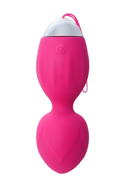 Vibroschariki i stimulator spoljašnjih erogenih zona L'eroina bi TOIFA Tella, silikon, roze, 10 cm