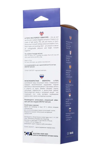 Realistični toifa a-Tois nod vibrator, TPE, telesni, 20,5 cm