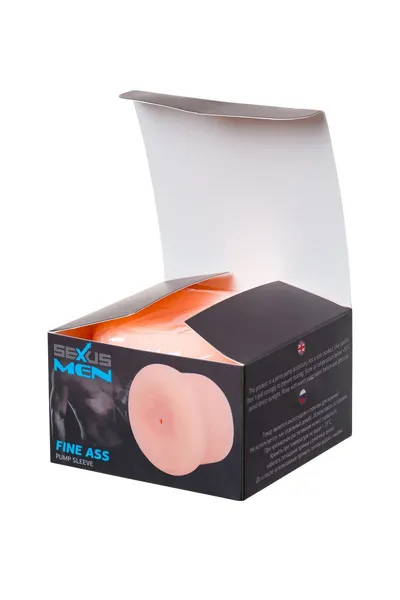 Dodatak za pumpu Sekus Men fine ass, TPE, telesni, 7,5 cm