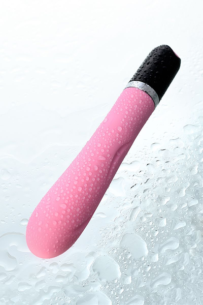 Nerealni vibrator L'eroina bi TOIFA Polli, silikon, ružičasta, 18,3 cm, Ø 3 cm