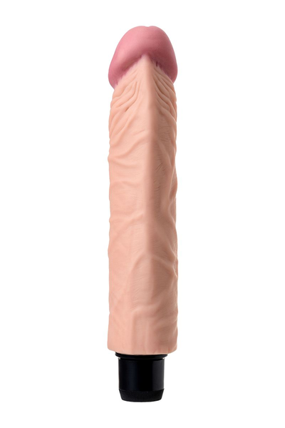 Realistični toifa a-Tois Rican vibrator, TPE, telesni, 22,5 cm