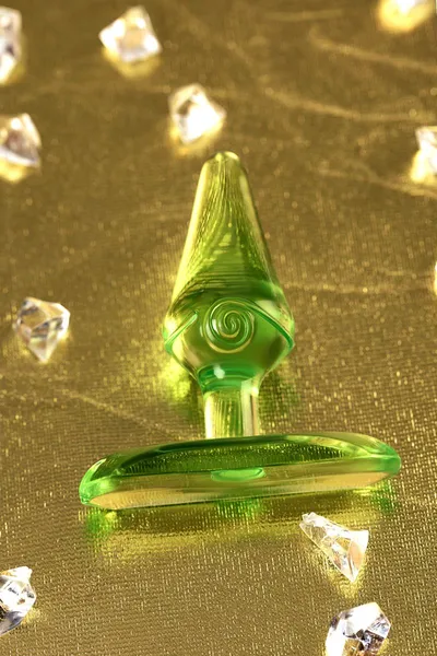 Analna čaura toifa zelena 6,5 cm