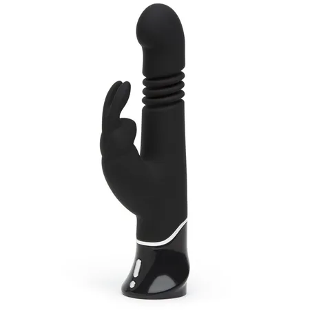 Crni hi-tech vibrator Greedi Girl thrusting Rabbit vibrator .