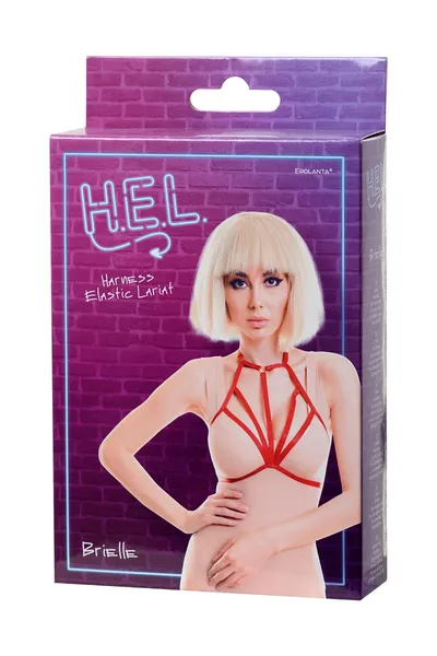 Strep H. E. L. Brielle, Textil, crvena, OS