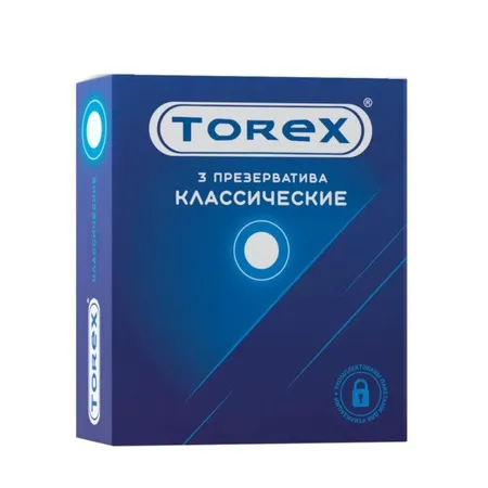 Гладкие презервативы torex классические
