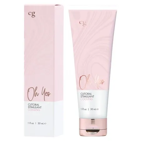 Стимулирующий крем для клитора с эффектом охлаждения oh yes .