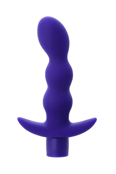 Todo analni vibrator bi Toifa Adore, otporan na vlagu, silikon, plava, 15 cm, Ø 3,1 cm