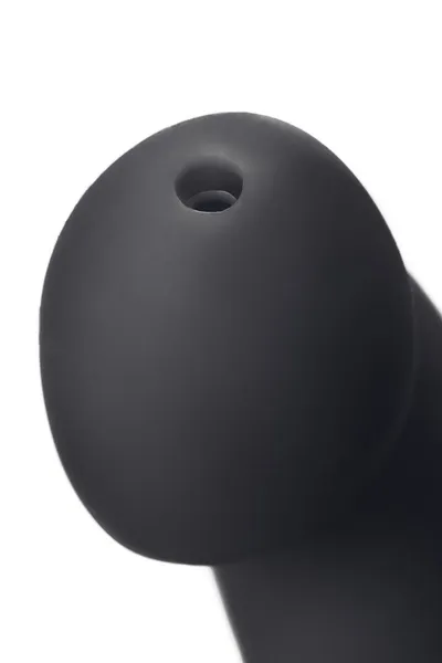 Strap-on-me Dildo Semi-Realistic dildo sa funkcijom ejakulacije, crni L, 18,2 cm