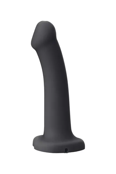 Strap-on-me Dildo Semi-Realistic dildo sa funkcijom ejakulacije, crni L, 18,2 cm
