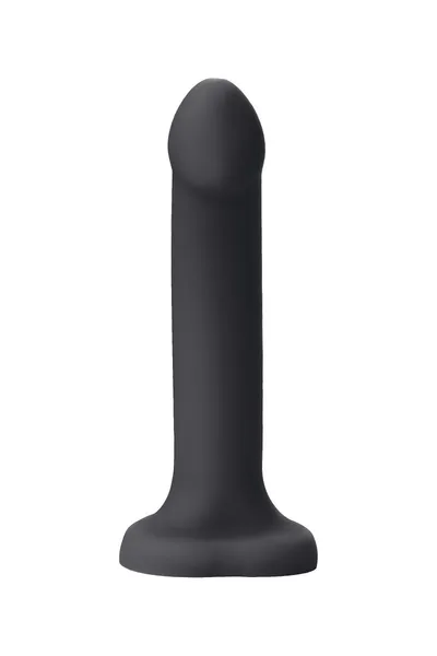 Strap-on-me Dildo Semi-Realistic dildo sa funkcijom ejakulacije, crni L, 18,2 cm