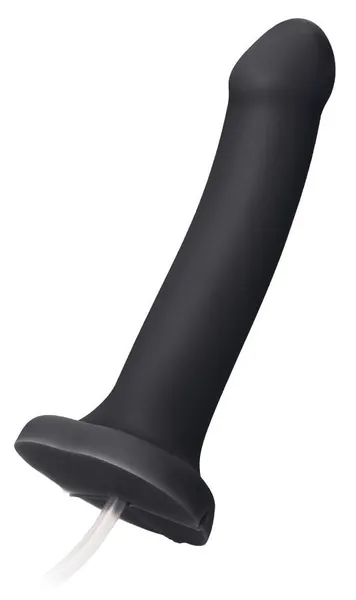 Crni falus sa imitacijom ejakulacije Silicon cum Dildo L-19,6 cm.