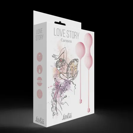Set vaginalnih kuglica Love Stori Carmen Tea Rose 3011-01lola