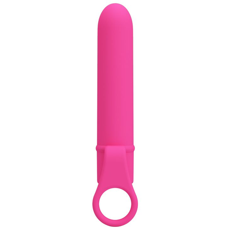 Pink Mini vibracioni masažer sa Ladon prstenom .