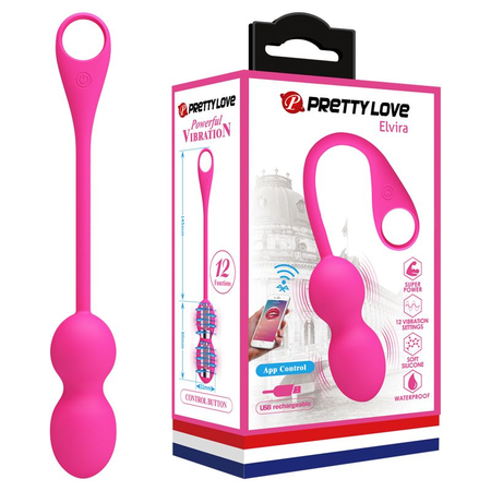 Pretti Love Elvira bi-210212hp-1 vibracione kuglice sa daljinskim upravljanjem