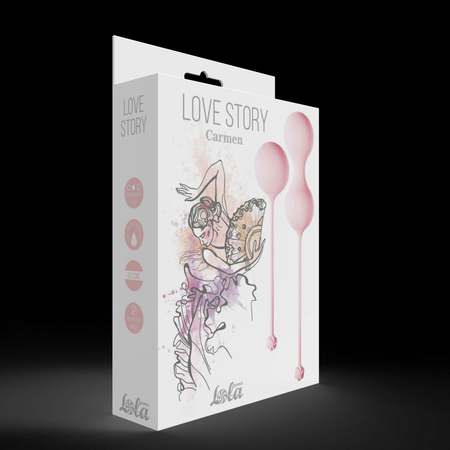Set vaginalnih kuglica Love Stori Carmen Tea Rose 3011-01lola