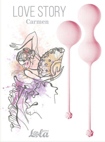 Set vaginalnih kuglica Love Stori Carmen Tea Rose 3011-01lola