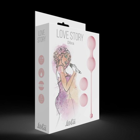 Set vaginalnih kuglica Love Stori Diva Tea Rose 3012-01lola