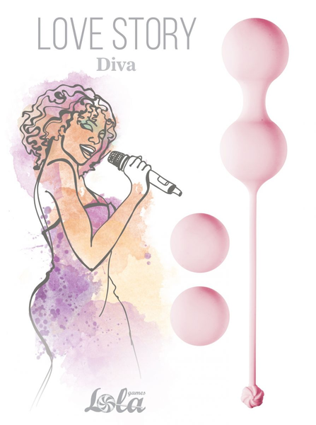 Set vaginalnih kuglica Love Stori Diva Tea Rose 3012-01lola