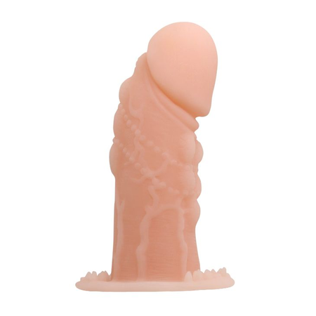 Telesni reljefni dodatak za penis Volftooth - 12 cm.