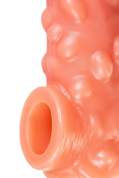 Dodatak za falus sa velikim izbočinama i otvorom za skrotum Ektreme Sleeve res.003 LARGE