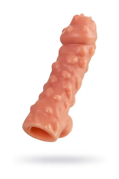 Dodatak za falus sa velikim izbočinama i otvorom za skrotum Ektreme Sleeve res.003 LARGE