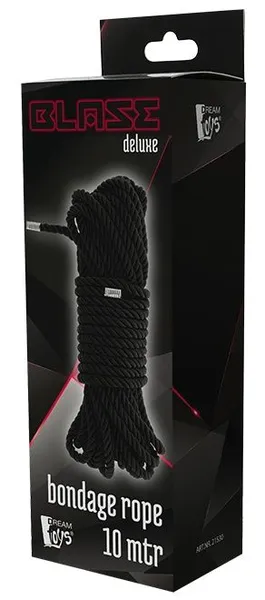 Crni konopac za vezivanje Bondage Rope-10m.