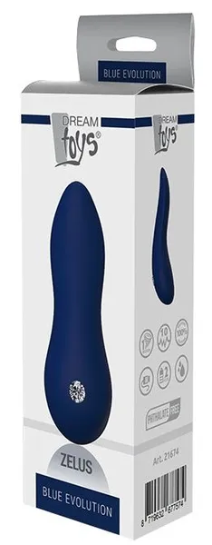 Plavi klitoralni stimulans zelus .