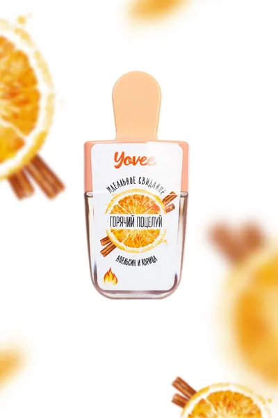 Iovee vrući poljubac balzam za usne sa ukusom narandže i cimeta, 5 ml