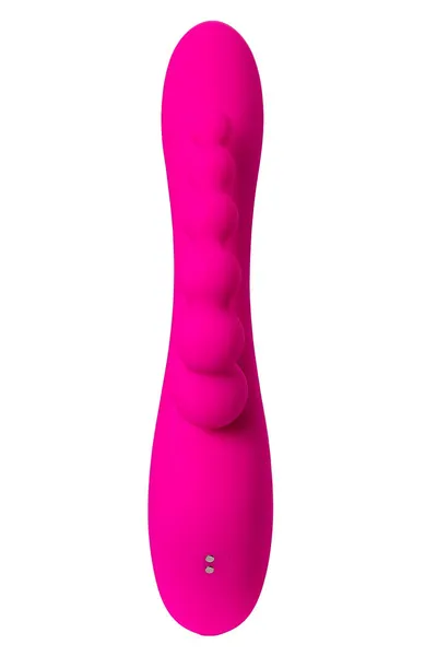 Jos Spanki trostruki vibracioni stimulator, silikon, roze, 21 cm