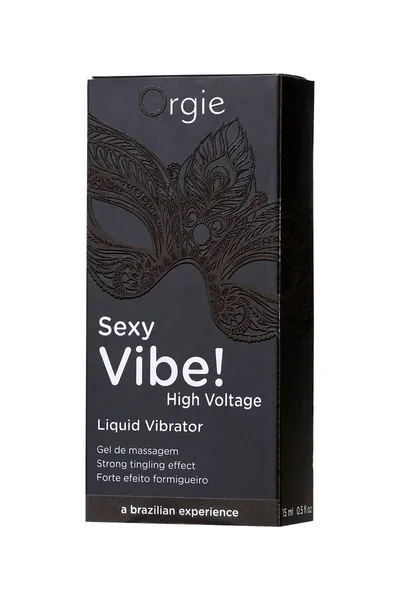 Orgie Seki Vibe High Voltage gel sa pojačanim vibracionim efektom, 15ml