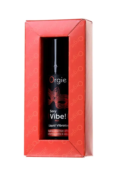 Gel Orgie Sexi Vibe Hot sa razogrevaющim i vibracijom efektom, 15 ml
