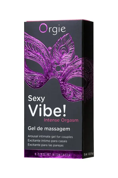 Orgie Seki Vibe Intense Orgasm gel sa vibracionim efektom, 15 ml