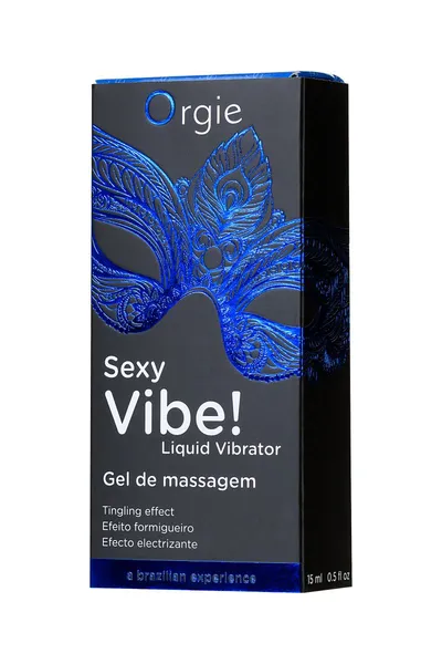 Orgie Seki Vibe Likuid Vibrator gel sa vibracionim efektom, 15 ml