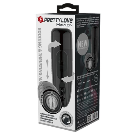 Masturbator sa vibracijom Pretty Love Marlon BM-00900T60