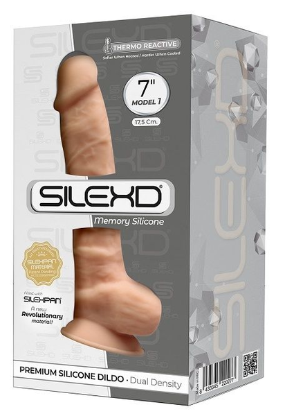 SILEKD model 1 7  telesni Dildo-17,5 cm