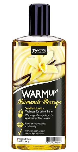 Ulje za masažu sa mirisom vanile Varmup Vanilla-150 ml.