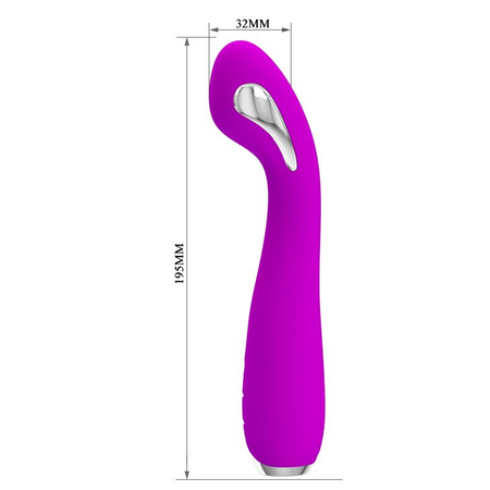 Vibrator sa električnom stimulacijom Pretti Love Hector