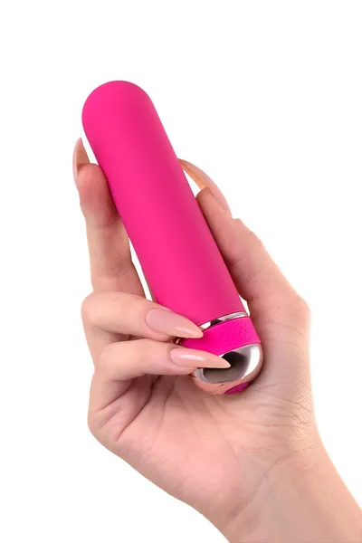 Nerealni vibrator a-Tois bi TOIFA Mastick mini, ABS plastika, ružičasta, 13 cm