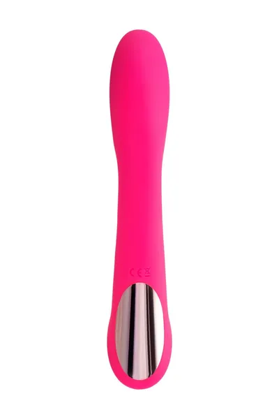 Jos Tvig nerealni vibrator, 5 načina vibracije, silikon, ružičasta, 20,5 cm, Ø 3,4 cm