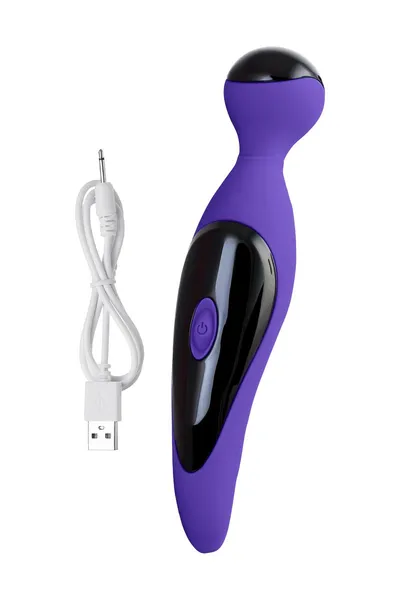 Vibracioni stimulator Leroina by TOYFA Cosmy, silikon, ljubičasta, 18,3 cm, Ø 3,6 cm