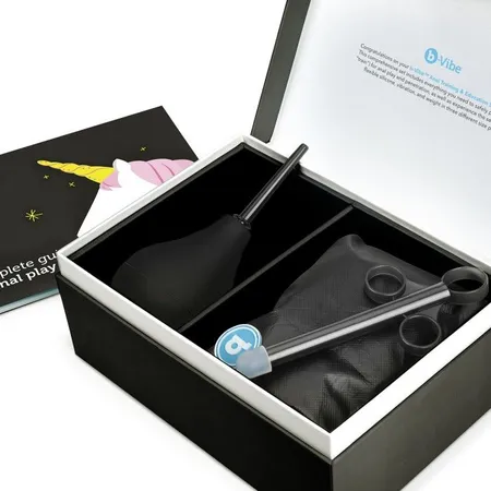 Komplet za analni sex-priprema i obuka B-Vibe Anal Education set Black