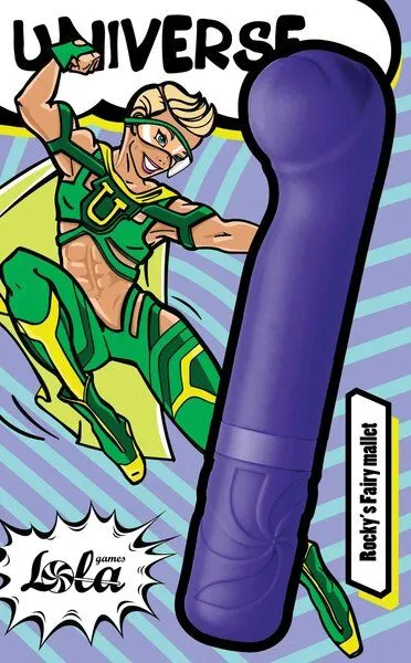 Punjivi vibrator Universe Rocki Fairi Mallet Blue