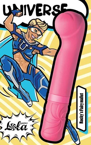 Punjivi vibrator Universe Rocki Fairi Mallet Pink