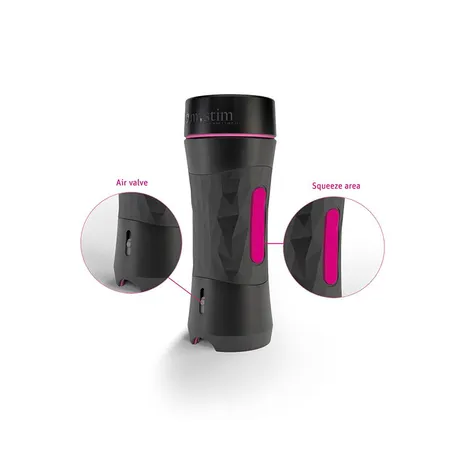 Masturbator u tubi Mistim Oh Push me vagina bez vibracija i električne stimulacije