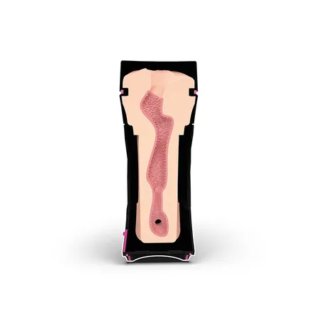 Masturbator u tubi Mistim Oh Push me vagina bez vibracija i električne stimulacije