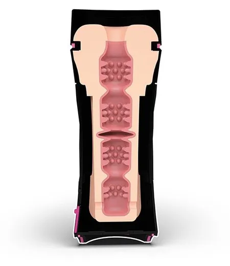 Masturbator u tubi Mistim Oh Push me Donut bez vibracija i električne stimulacije