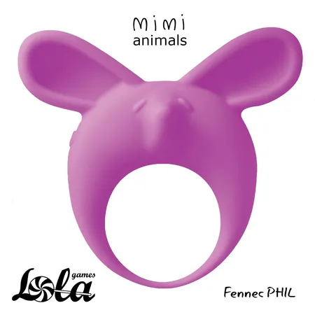 Stimulator klitorisa Mimi Animals Fennec Phil Purple 7000-14lola