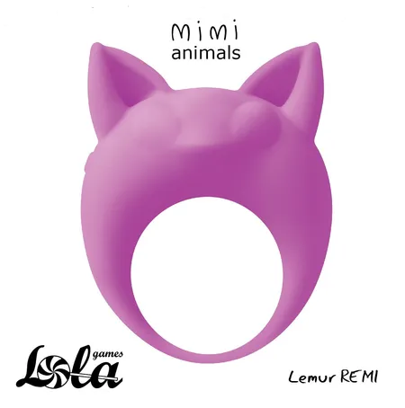 Stimulator klitorisa Mimi Animals lemur Remi Purple 7000-15lola