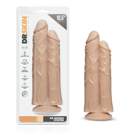 Telesni dvostruki Dildo Double Trouble Double Shaft Dildo-24 cm.